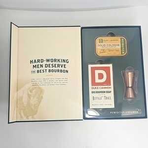 Duke Cannon Supply Co. Men's Buffalo Trace Bourbon Barrel Gift Set 3pc